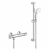 Комплект термостатен смесител за душ с тръбно окачване Grohtherm 500 – Grohe 11.23.72.0101